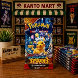 Surging Sparks Booster Pack Pokemon Cards