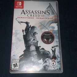 Assassins Creed 3 For Nintendo Switch