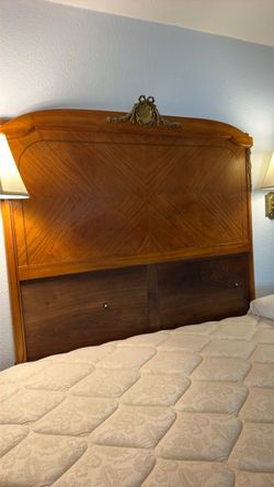 Wood headboard & Foot board