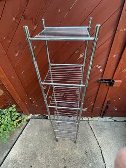 Metal wire shelf rack