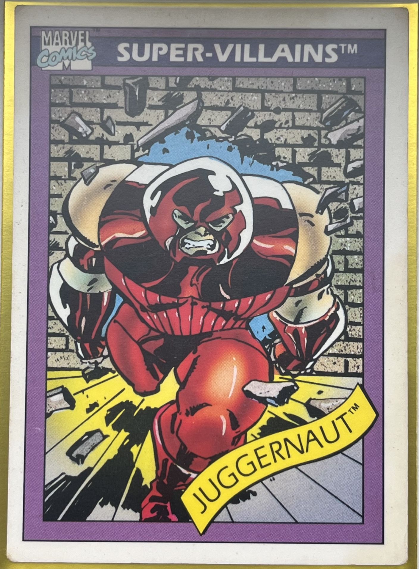 Juggernaut Trading Card 1991