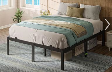 Full size mattress with bed frame