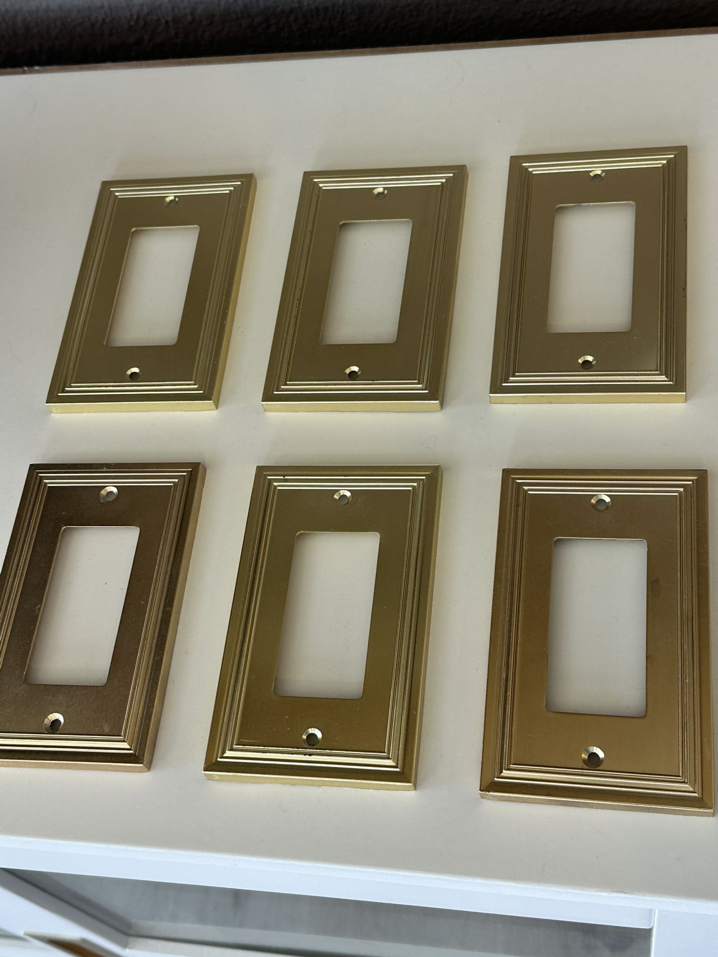 Gold Switch Plate Outlet Covers