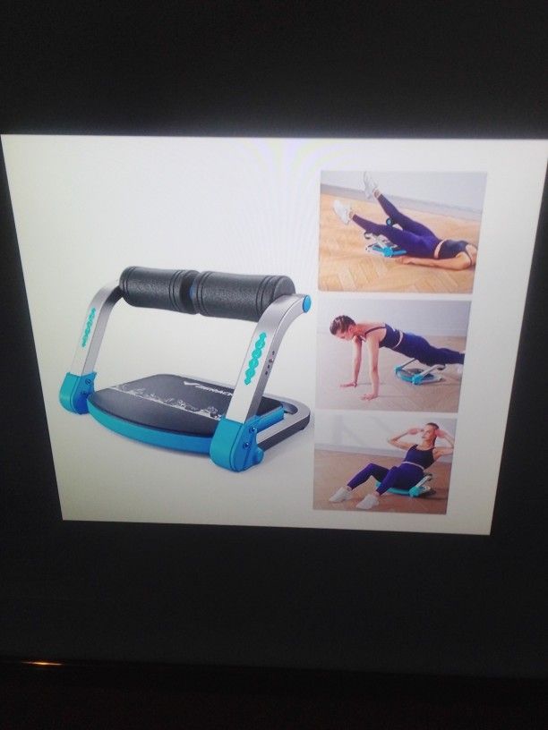 Merach Ab Machine Adjustable Trainer With 3 Resistance Levels For Core Workouts