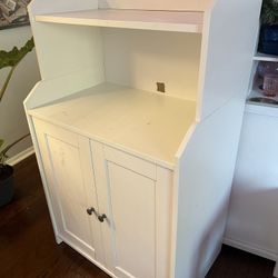 ikea cabinet with shelf
