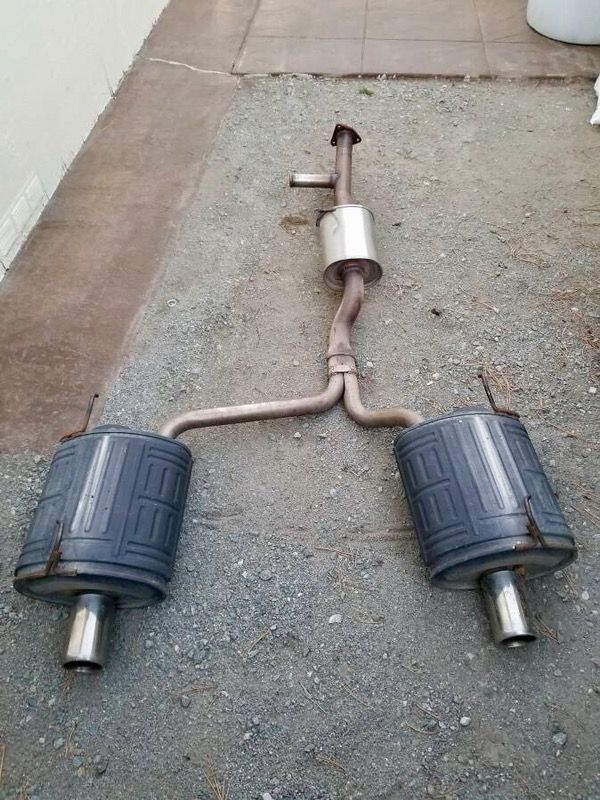 OEM Honda S2000 Catback Exhaust System - AP1 - Compete With Muffler Tips