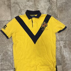 Vintage POLO RALPH LAUREN Mens Bedford Hills Jockey Club Polo Shirt L Large