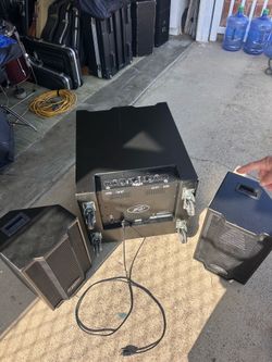Peavey Triflex powered PA system