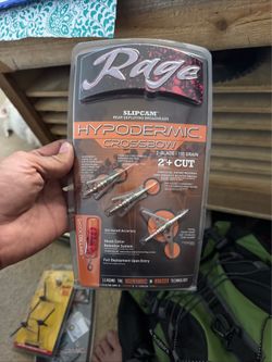 rage hypodermic crossbow tips