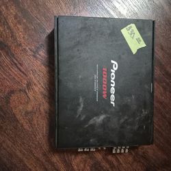 Pioneer Audio Amplifer