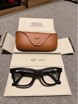 RayBan Metas (GEN 2) MATTE Black Frames