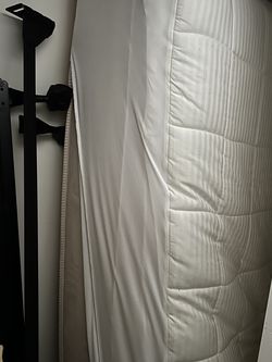 Queen Size Bed, Box Spring And Frame