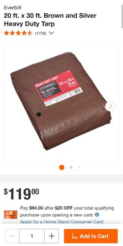 Heavy Duty Tarp