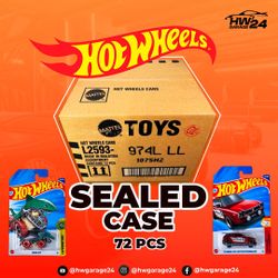 HOT WHEELS 2025 SEALED CASES – 72 CARS