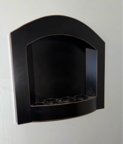 Wall Mount Fireplace - Uses Sterno's