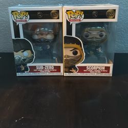 Mortal Combat Funko Pops