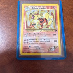 Blaine’s Arcanine