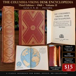 Vintage 1968 Columbia-Viking Desk Encyclopedia – Volume II – $15 OBO