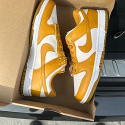 Nike Dunk Low Next Nature Phantom Gold Suede (w) 