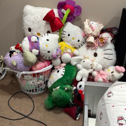 selling hello kitty stuff mostly 