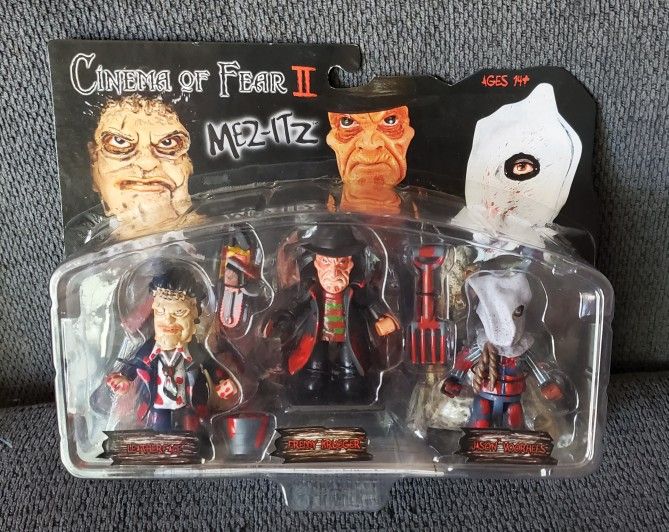 2005 Mezco Toys MEZ-ITZ Cinema of Fear 2 Figure Set