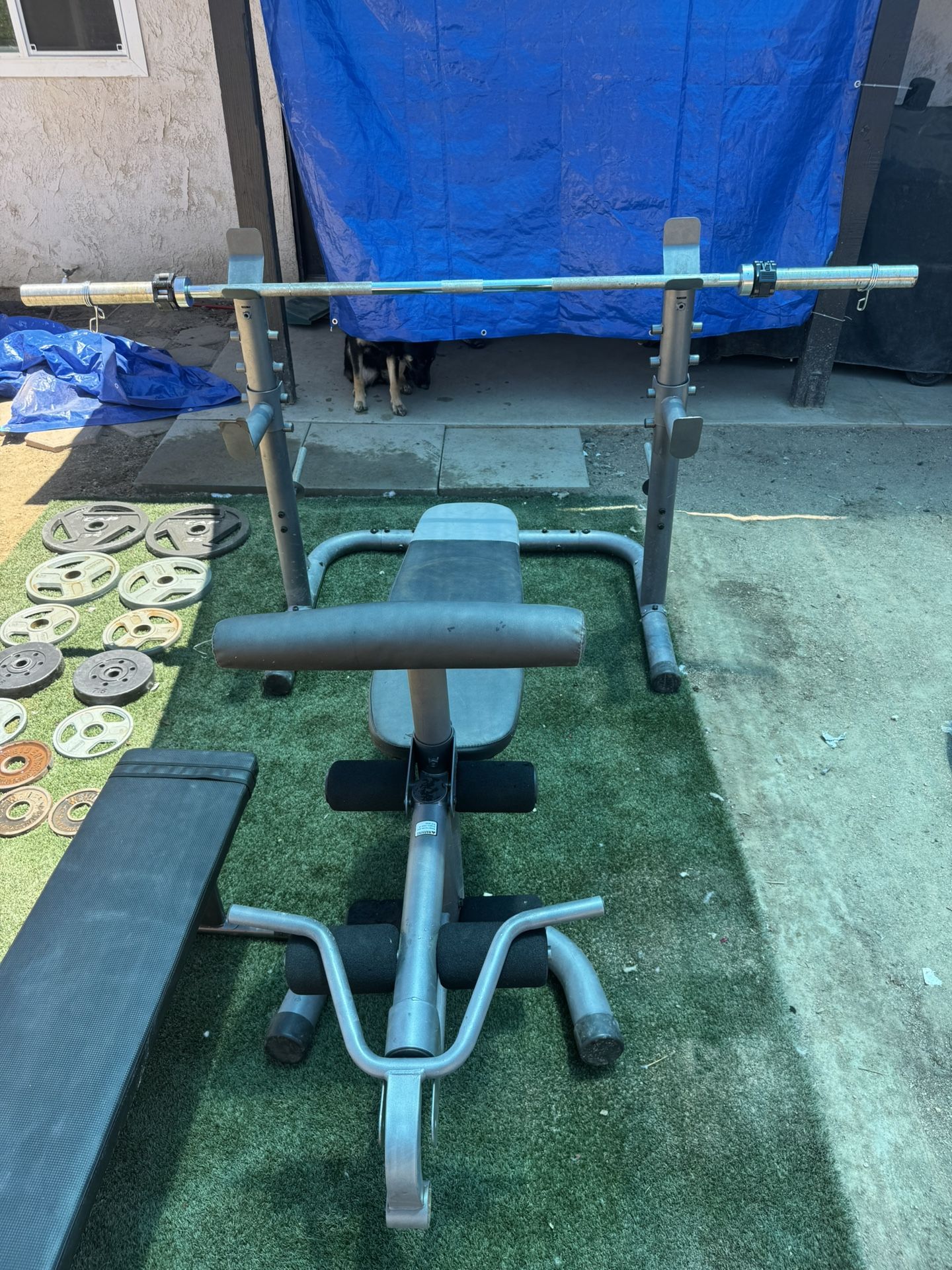 Workout Bench Set