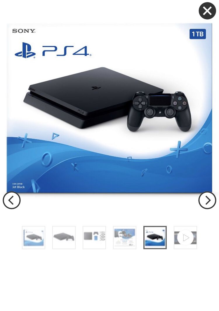 Brand new PS4 with 1 TB