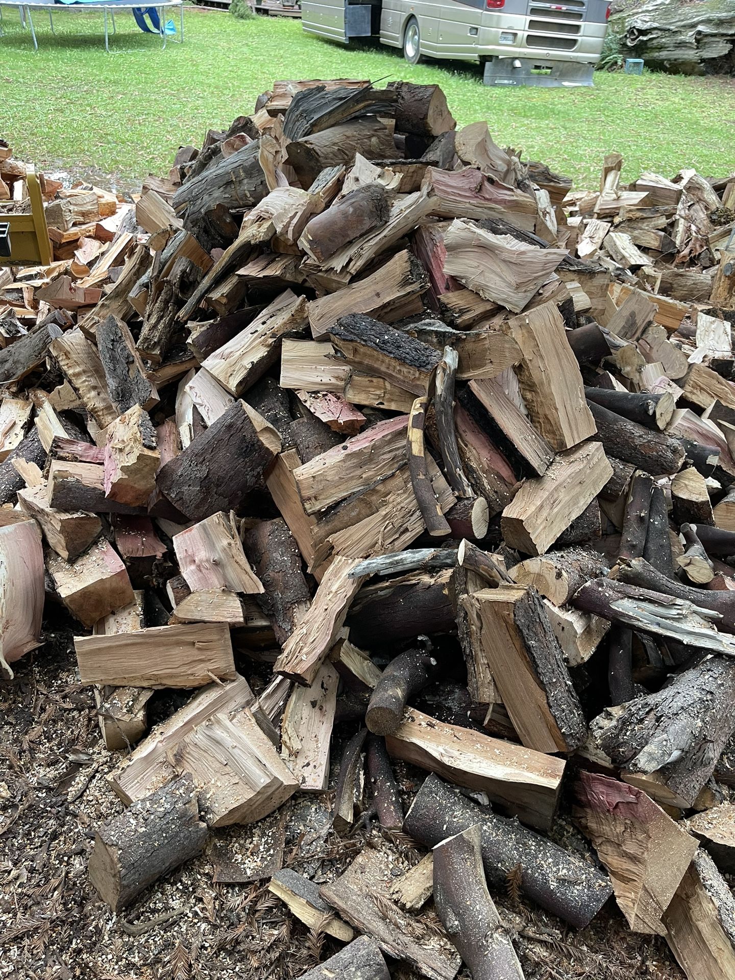 seasoned firewood madrone oak fir 