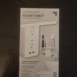 Socket Shelf- Sharper Image