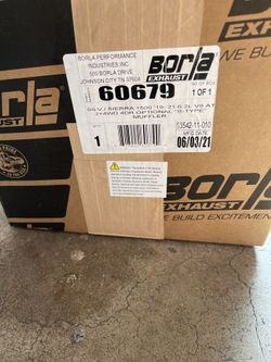 2 Borla S Type 3.5inch