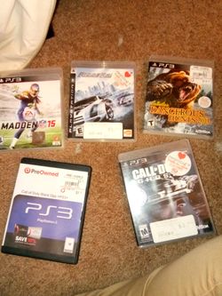 PS3 games