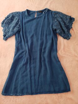 Beautiful blue small dress/