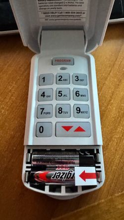 Genie wireless remote for garage door openers, brand new!