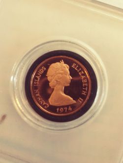 Cayman island coin