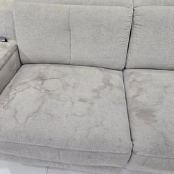 Gray Raeclining Couch