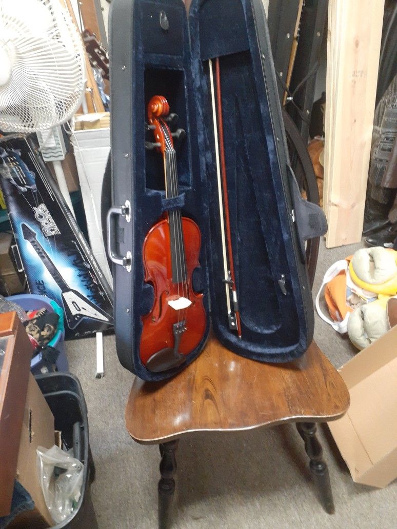 Violin, With Hard Case, In New Box