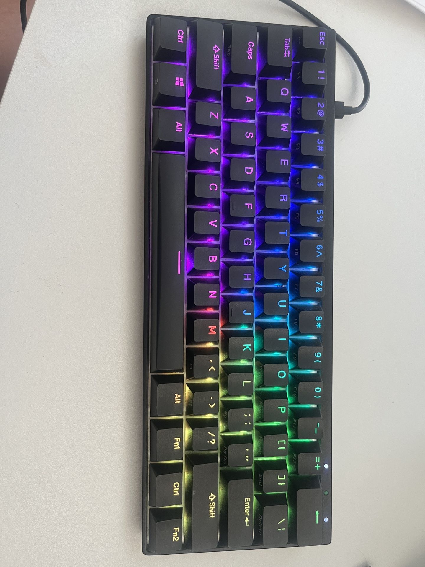 Durgod Venus Black 60% Mechanical Keyboard