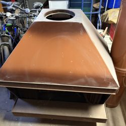 Malm Vintage Mid Century Fireplace