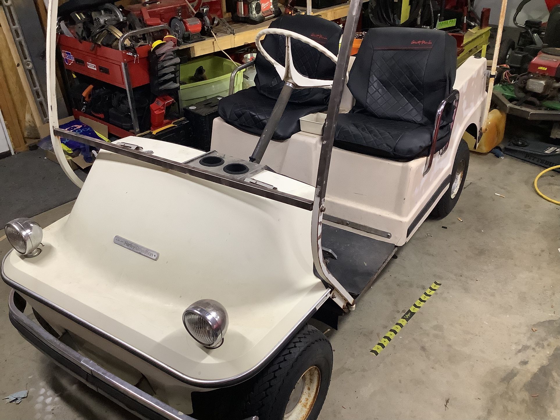 1976 Harley Davidson Golf Cart