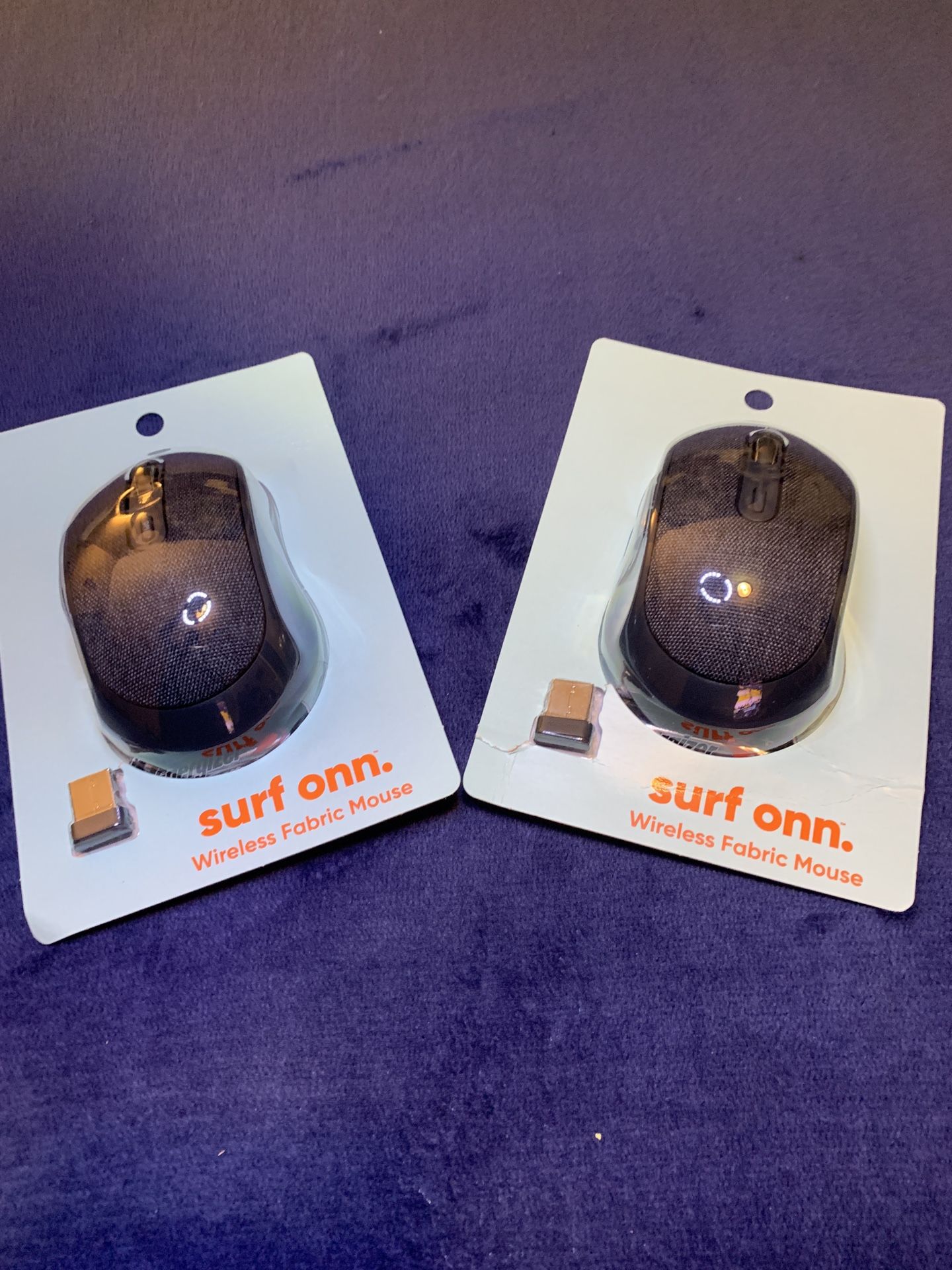 Onn Wireless Fabric Mouse-NEW (100009058)