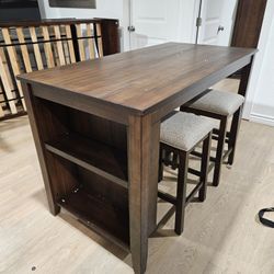 Last One New Dining Set 4 Stools Counter Height Table $349 