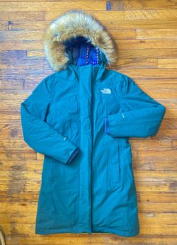 The North Face Arctic Parka Warm Winter Jacket Shaded Spruce Green Women’s S