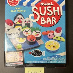 Klutz Mini Sushi Bar Craft Kit New Sealed DIY Set