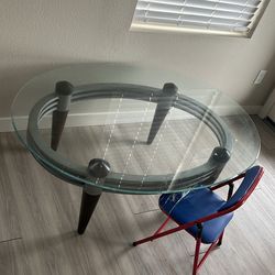 Glass table