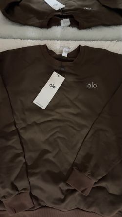 brown ALO sweater