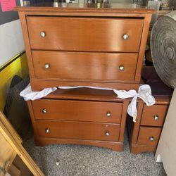 3 Stackable Closet Dressers / End Of Bed Dresser H22x33xW25 