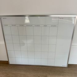  U Brands magnetic monthly calendar dry-erase board. 