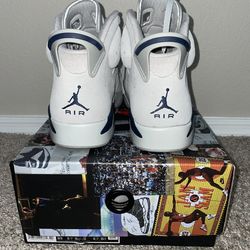 Air Jordan 6 Retro Georgetown Hoyas Size 9.5