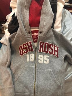 Boys OschKosh hoodie
