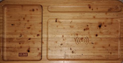 Uline Bamboo Wireless Charger 